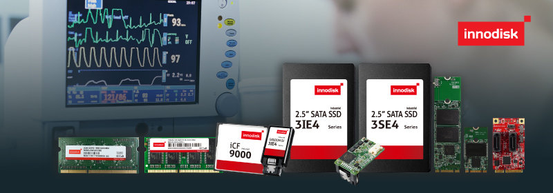 Innodisk Supports Healthcare Industry with Capable Medical-grade Solutions